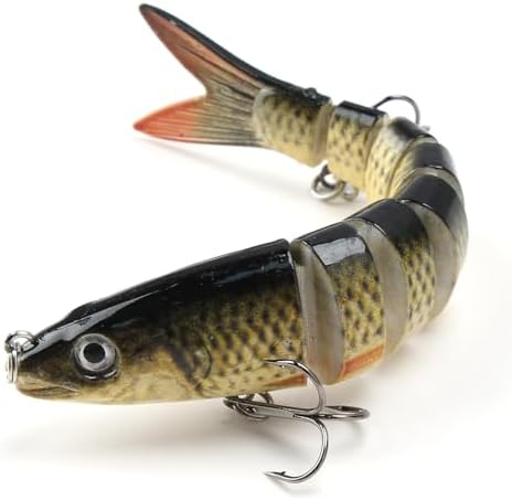 Señuelos pesca 13.5cm biónicos multiarticulados natación realistas wobbler salada