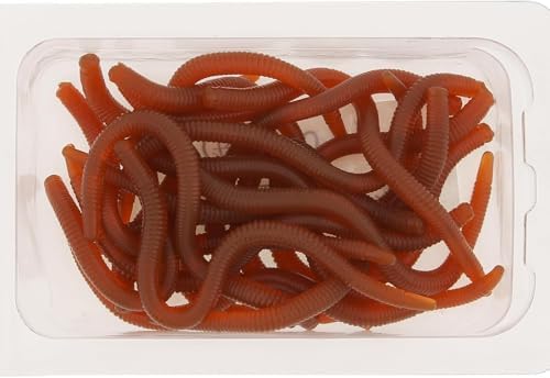 Gusanos pesca bass suaves realistas 10cm olor pez caja