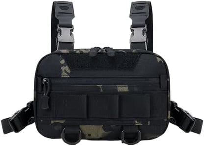 Pecho pack pesca impermeable mochila portátil gran capacidad deportes exteriores