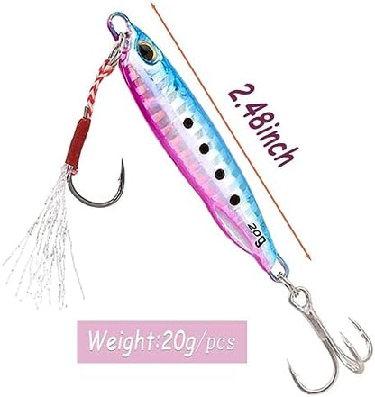 Jigs señuelos bass ciprínidos hundimiento cucharas metal micro
