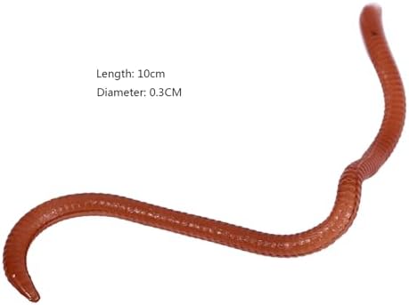 Gusanos pesca bass suaves realistas 10cm olor pez caja