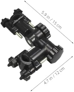 Soporte sombrilla silla pesca multifunción accesorio clamp libre negro nylon