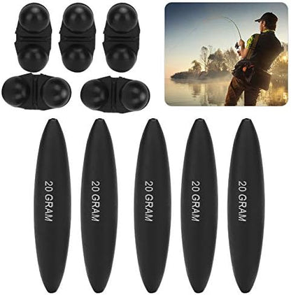 Flotadores pesca mar 5 piezas portátil eva bagres campana accesorios piscina lago