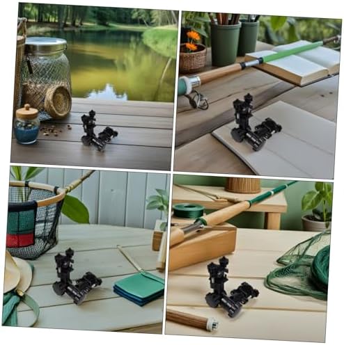 Soporte sombrilla silla pesca multifunción accesorio clamp libre negro nylon